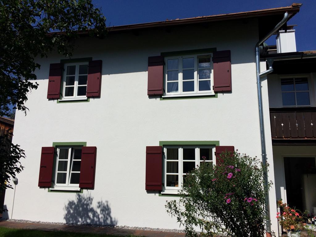 Ferienwohnungen Im Lueftlmalereck, Mussldomahaus Oberammergau Eksteriør bilde