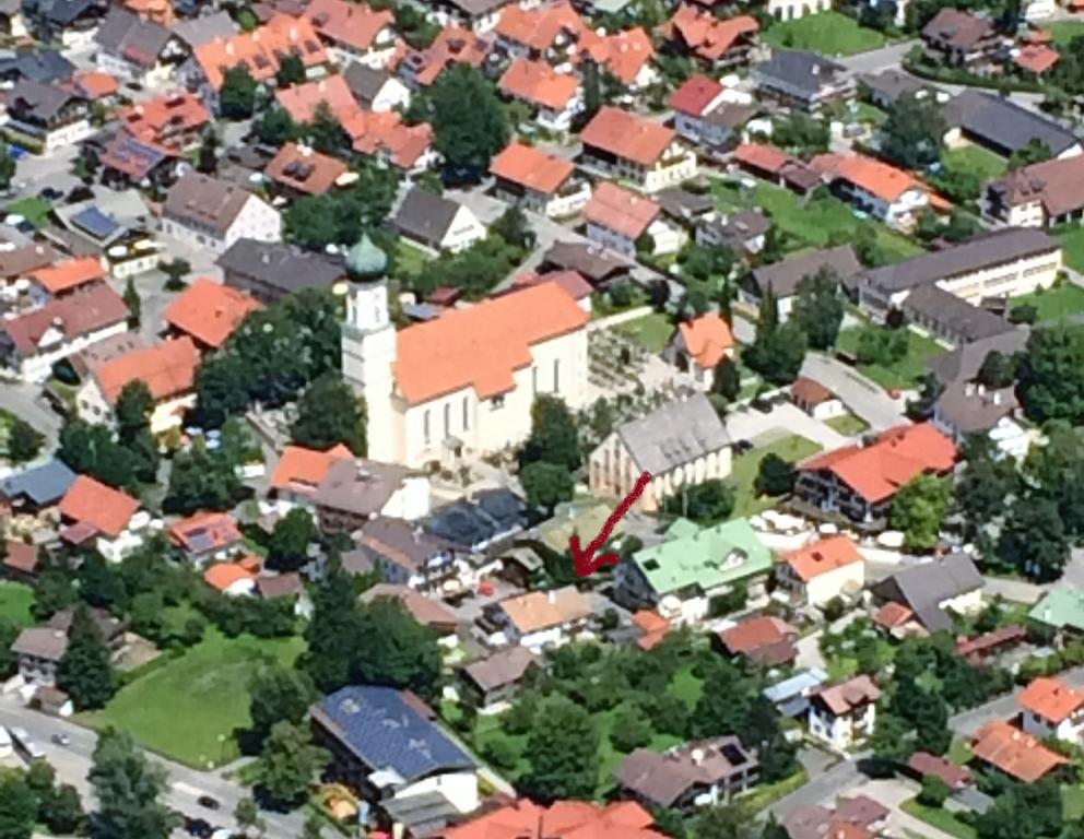 Ferienwohnungen Im Lueftlmalereck, Mussldomahaus Oberammergau Eksteriør bilde